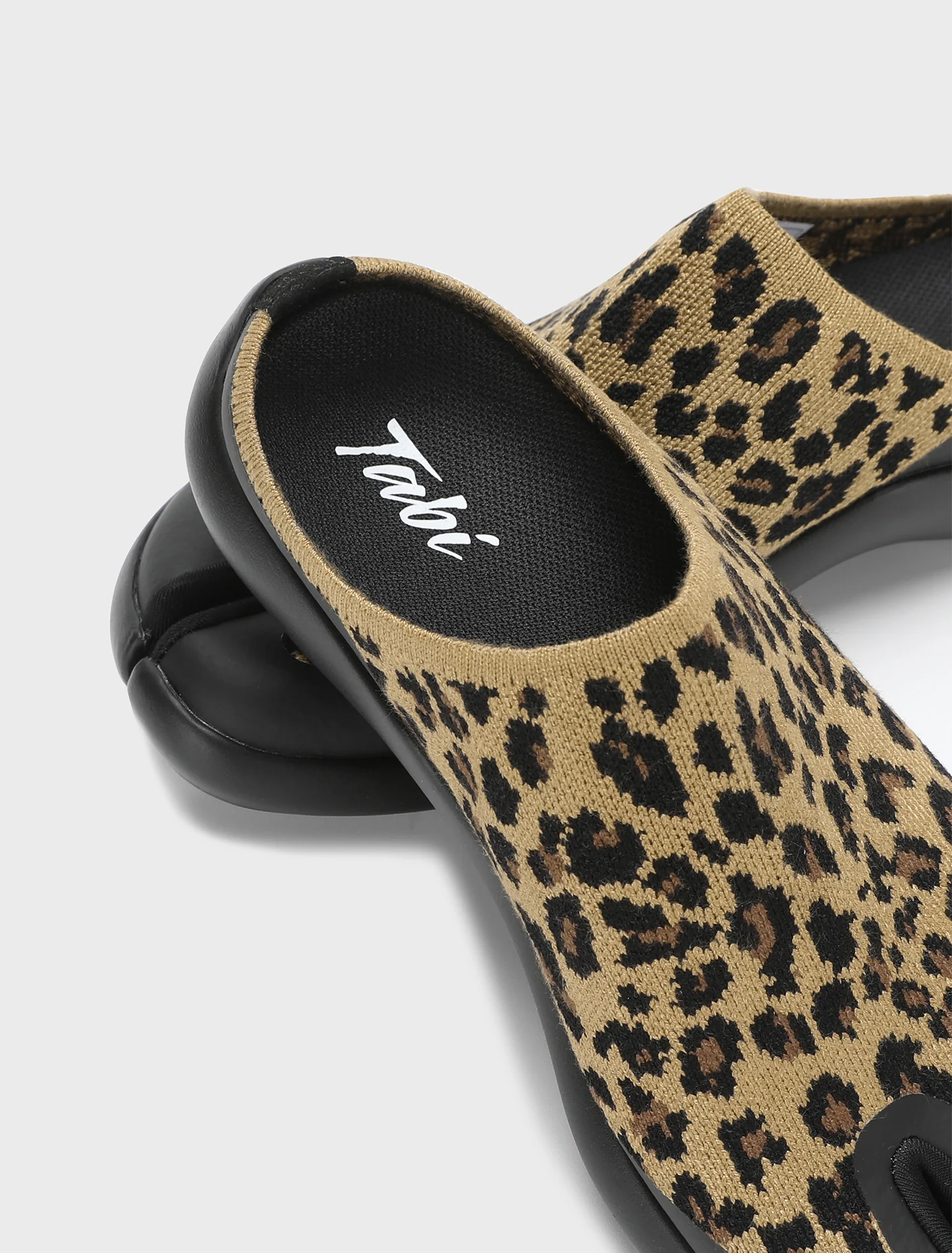 Tabi Mules Women - Brown Leopard - Image 5
